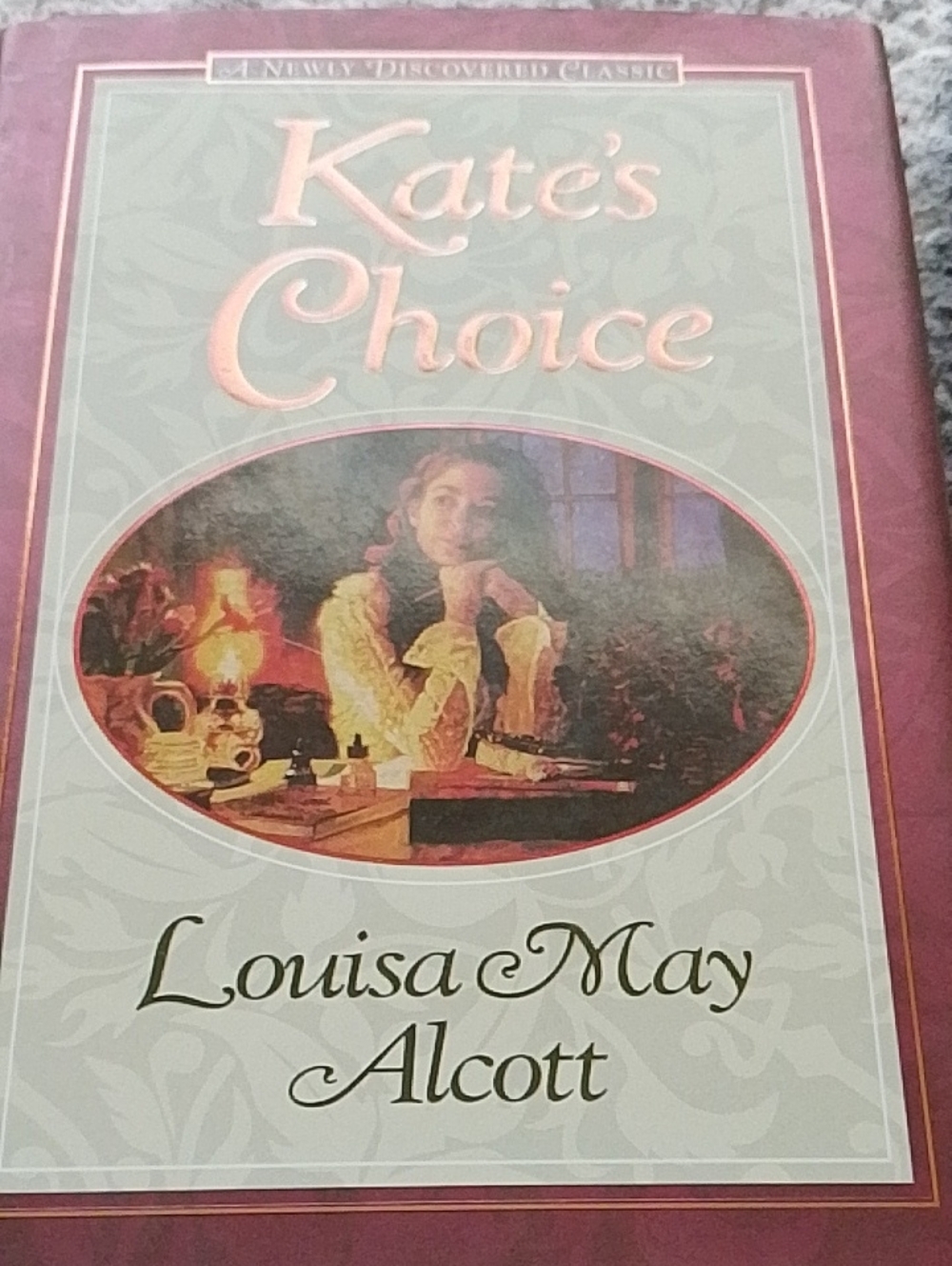 Kate's Choice by Louisa May Alcott - Pink Hardcover Classic